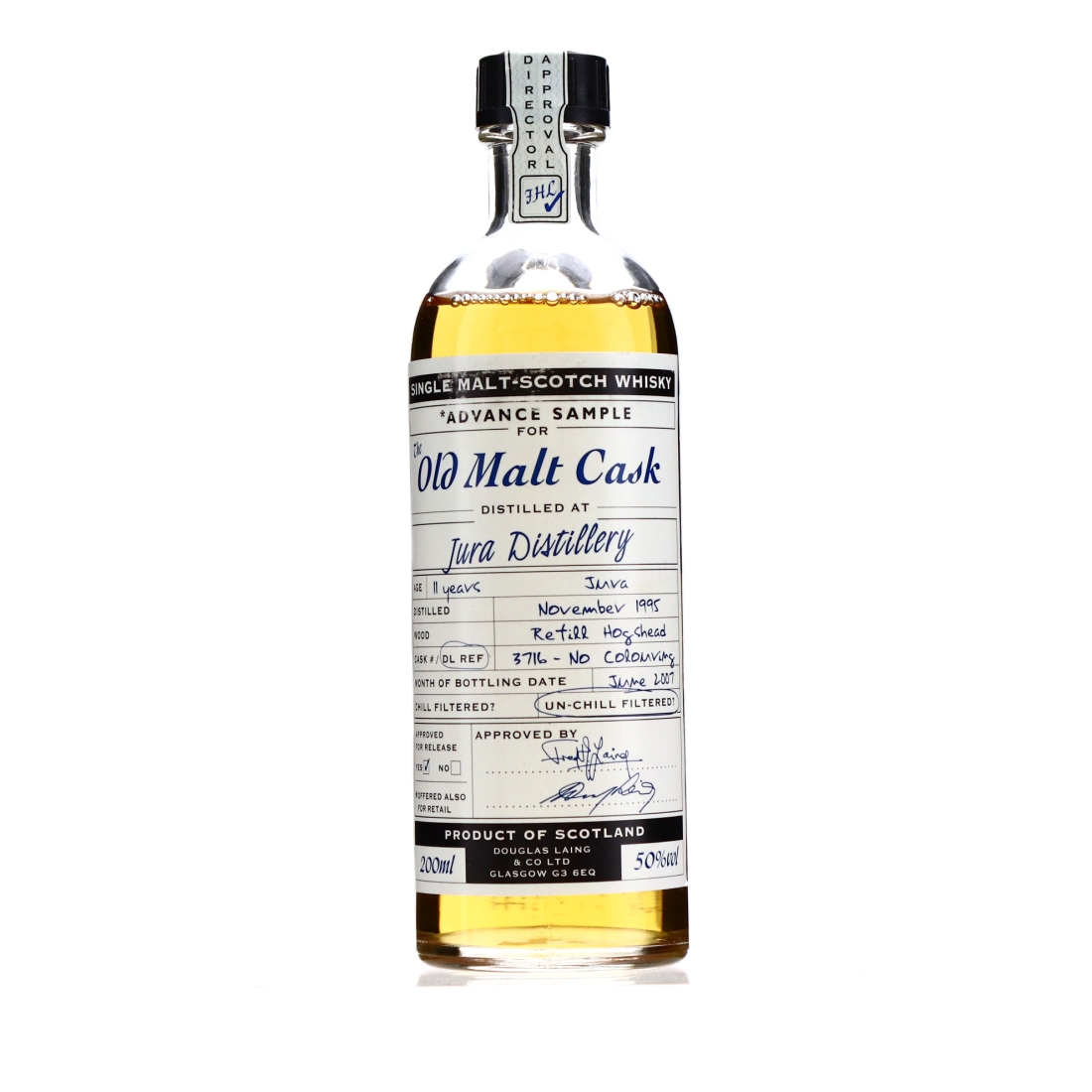 Jura 1995 Douglas Laing 11 Year Old / Advance Sample