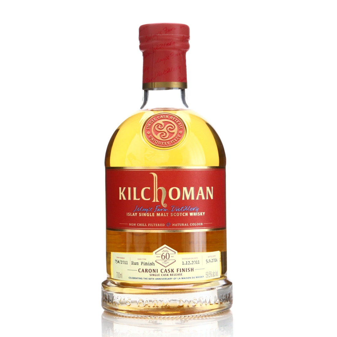 Kilchoman 2011 Single Caroni Cask Finish #754 / LMDW 60th Anniversary