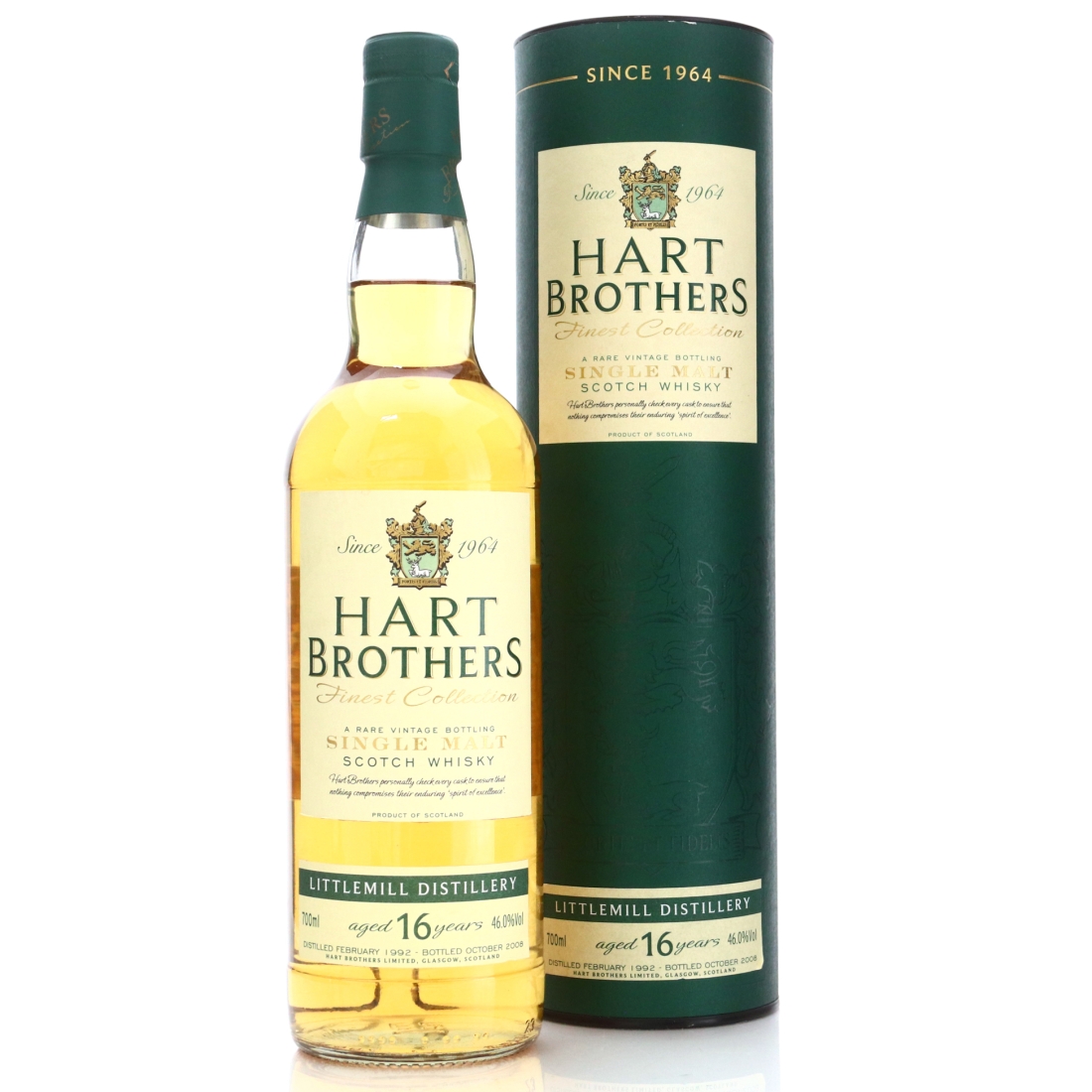 Littlemill 1992 Hart Brothers 16 Year Old