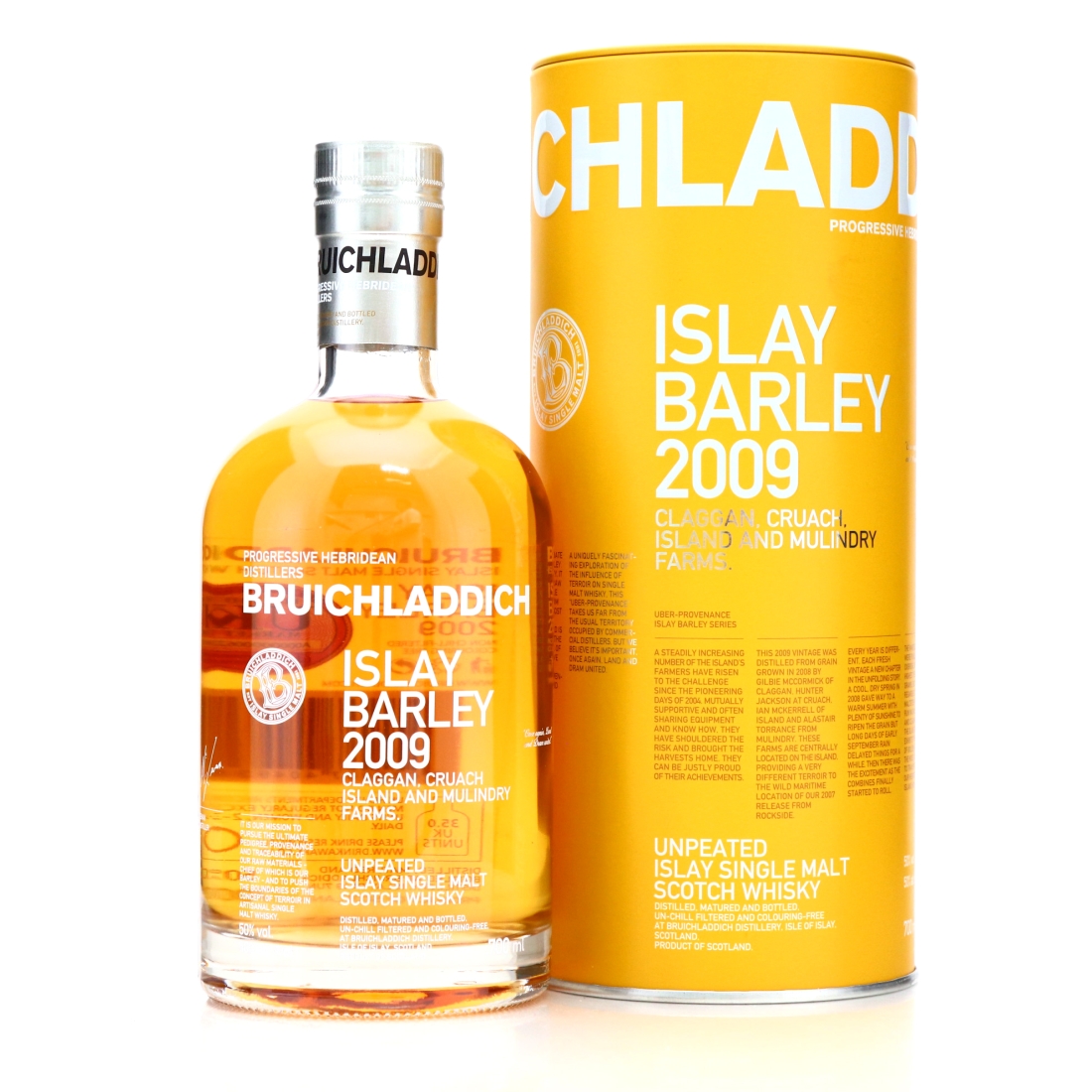 Bruichladdich Islay Barley 2009 Claggan / Cruach Island / Mulindry Farms