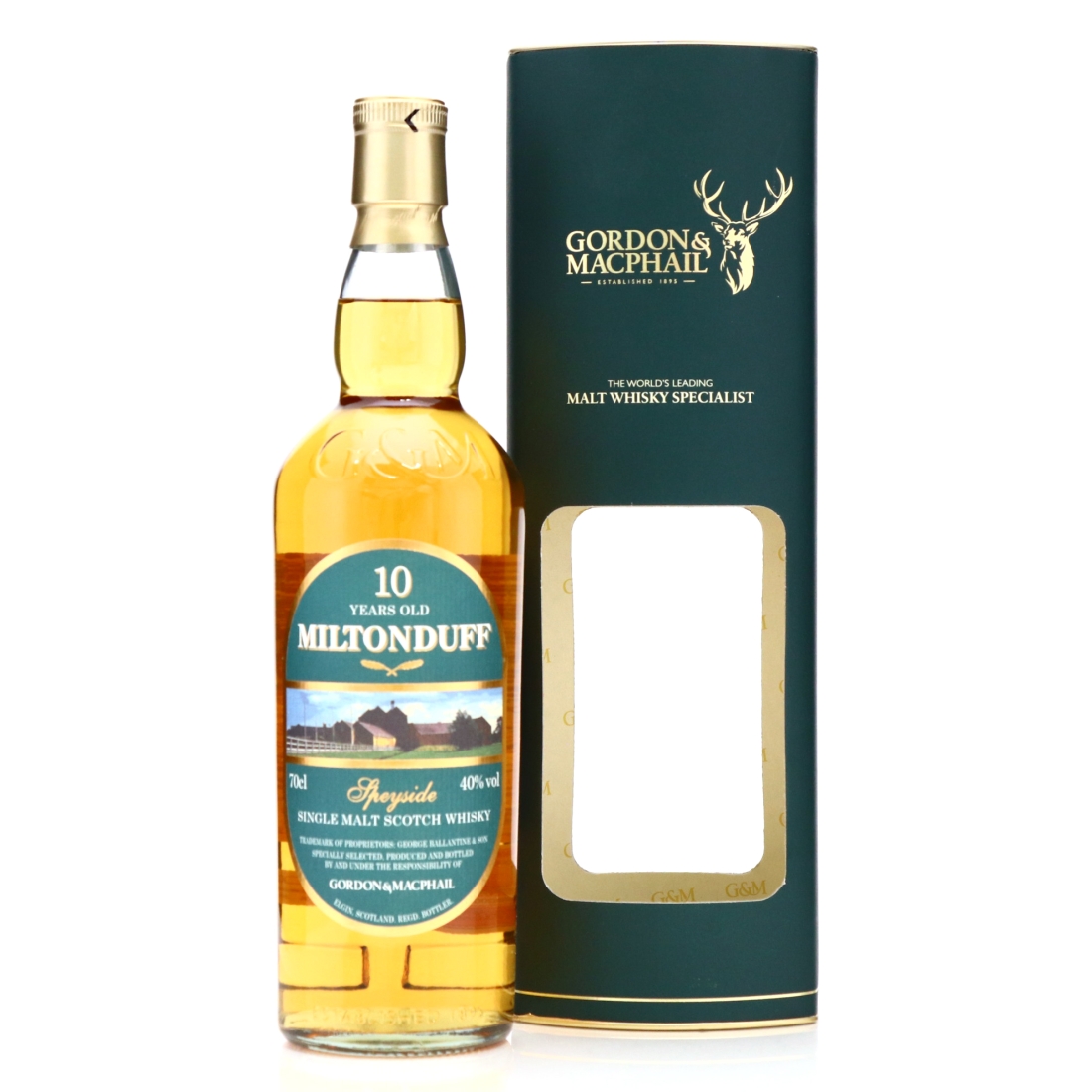 Miltonduff 10 Year Old Gordon & MacPhail