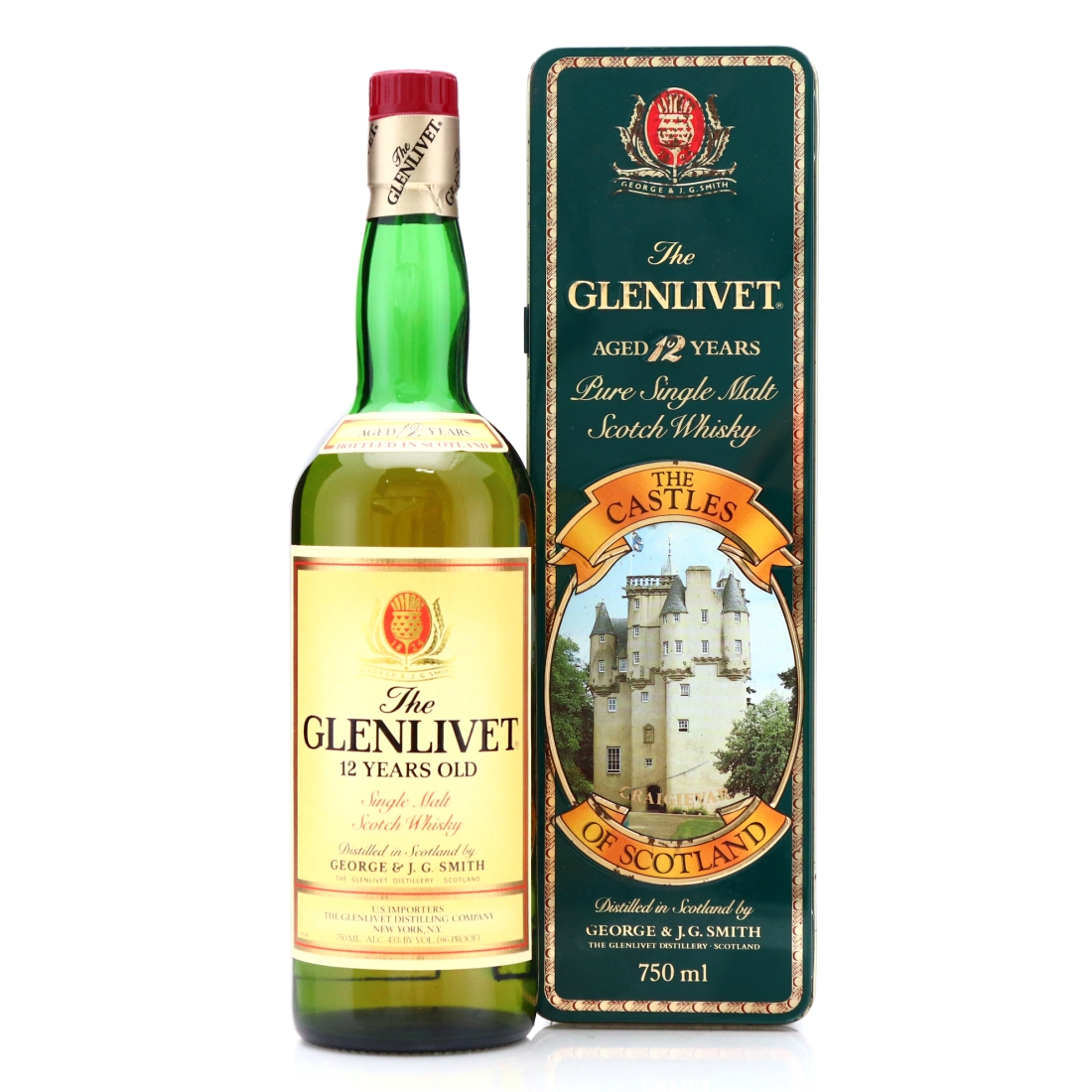 Glenlivet 12 Year Old 1980s / Castles of Scotland
