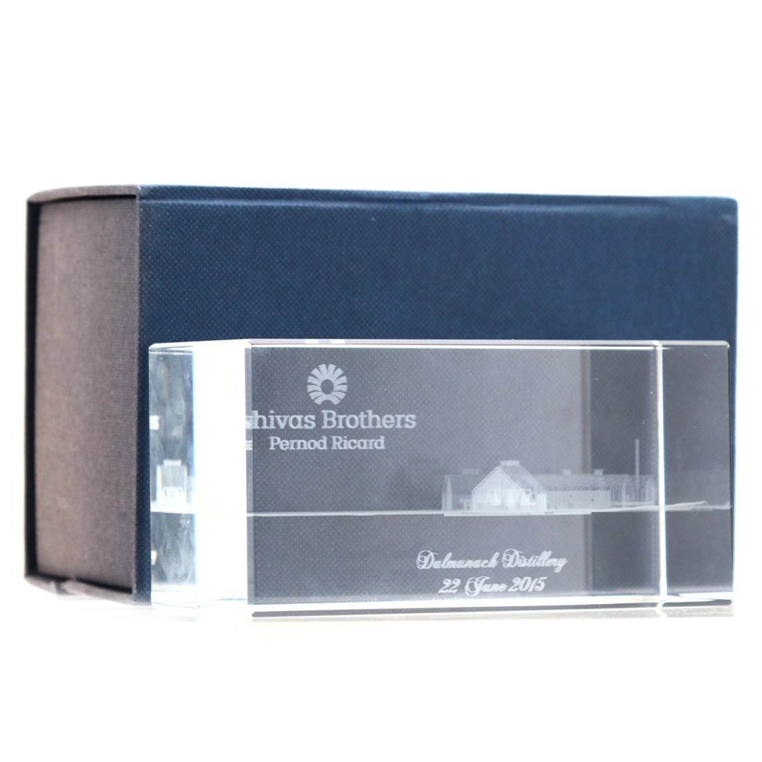 Dalmunach Distillery Opening 2015 Commemorative Paperweight
