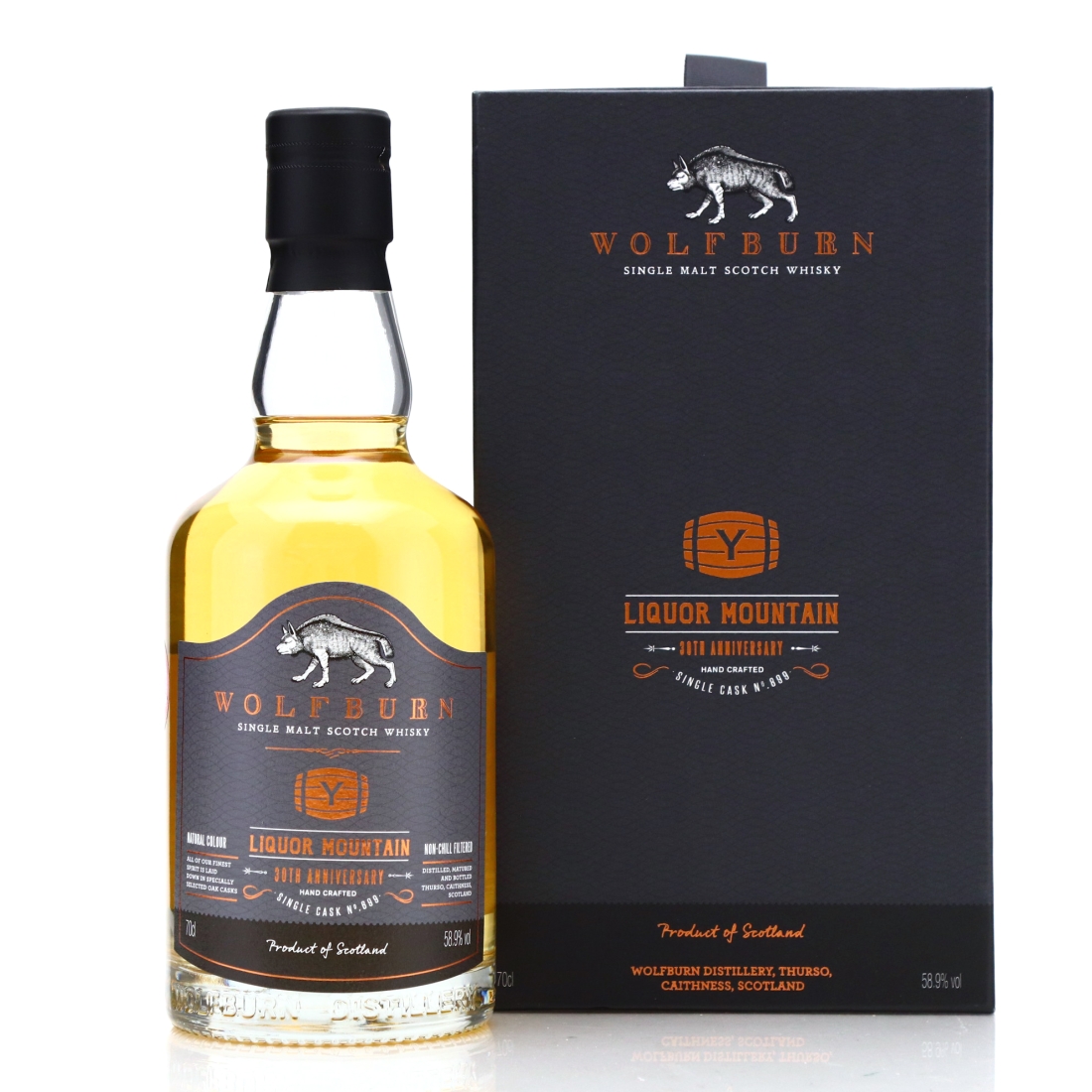 Wolfburn Single Cask #699 / Liquor Mountain 30th Anniversary