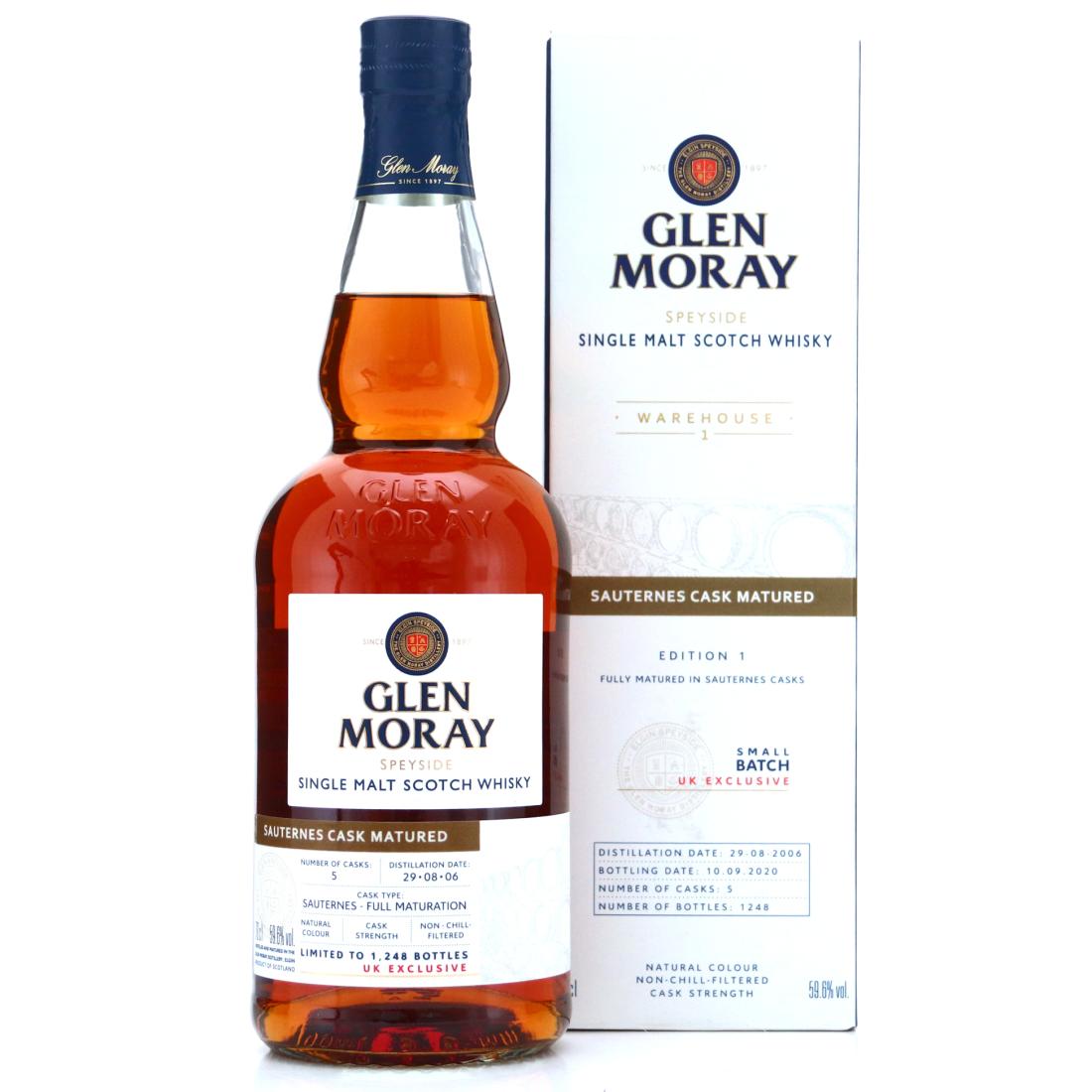 Glen Moray 2006 Warehouse 1 Sauternes Cask Matured Edition 1