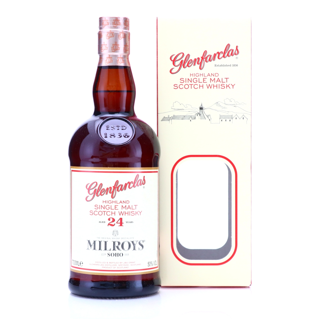 Glenfarclas 24 Year Old Milroys of Soho