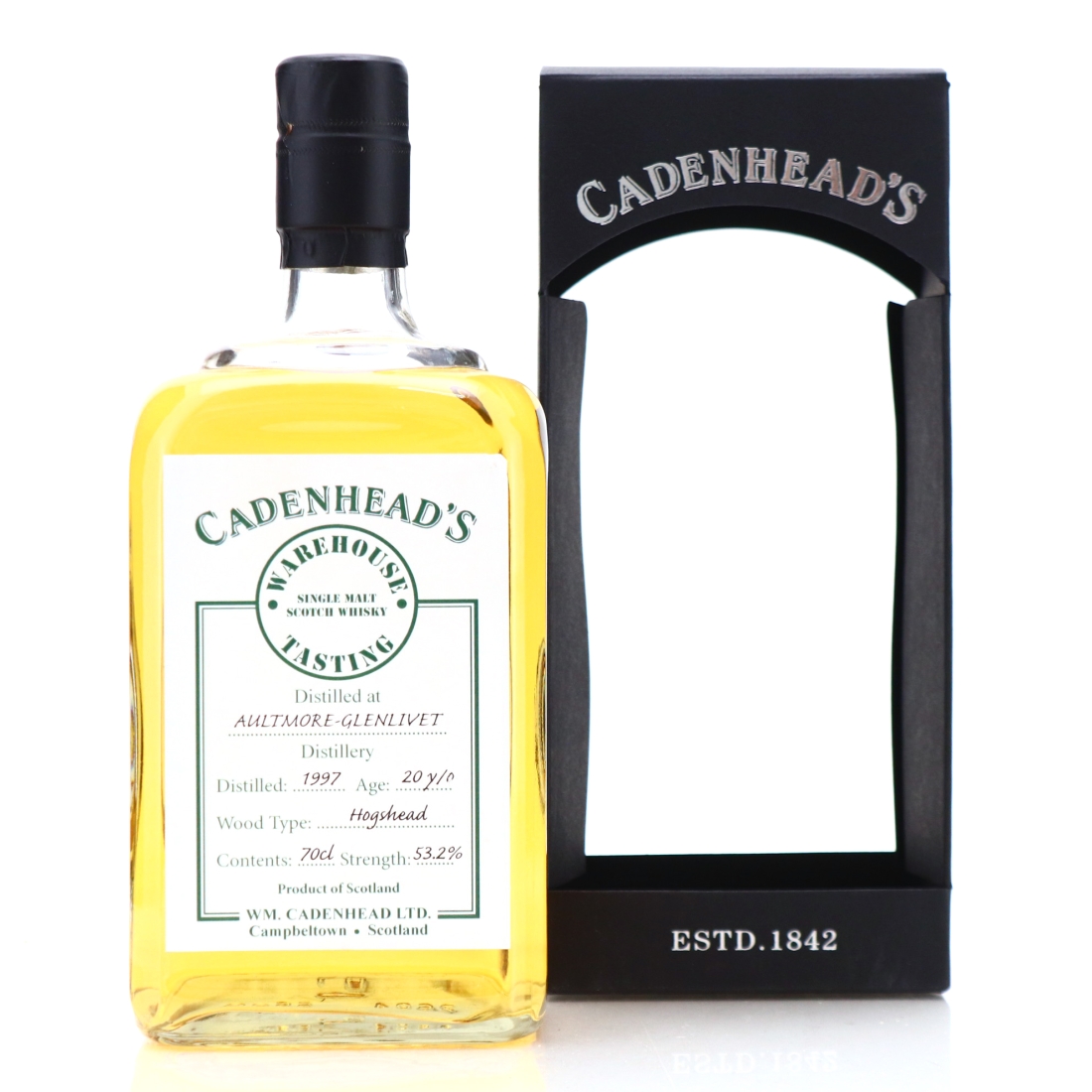 Aultmore 1997 Cadenhead's 20 Year Old / Warehouse Tasting