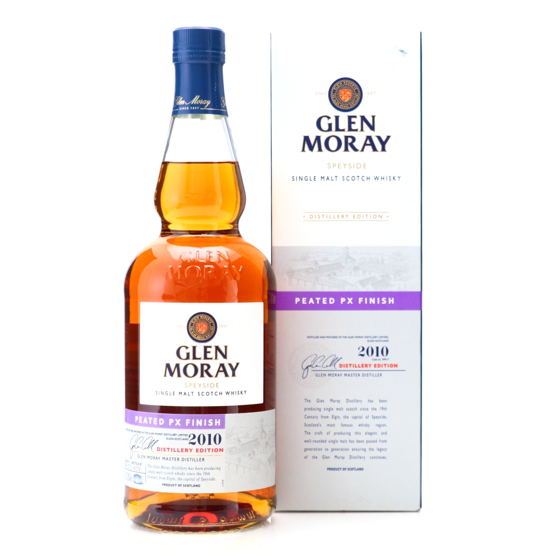 Glen Moray 2010 Peated Single Cask #99917