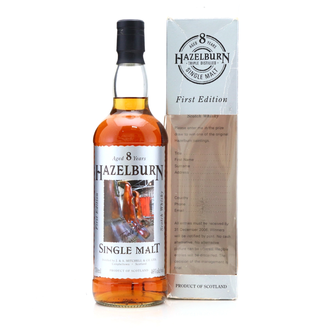 Hazelburn 8 Year Old First Edition 'The Stills' 75cl / US Import