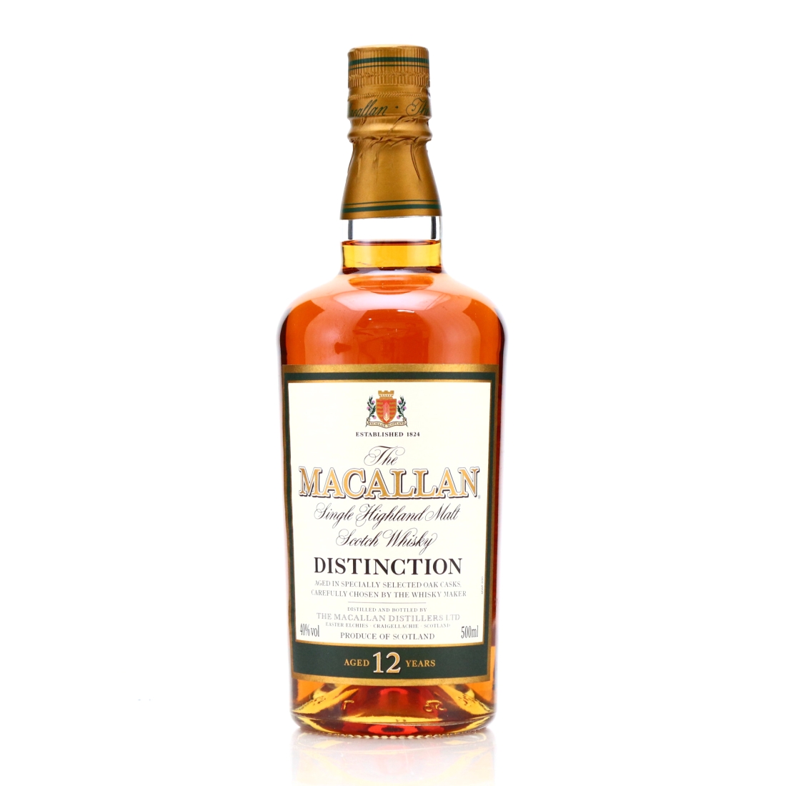 Macallan 12 Year Old Distinction 50cl 