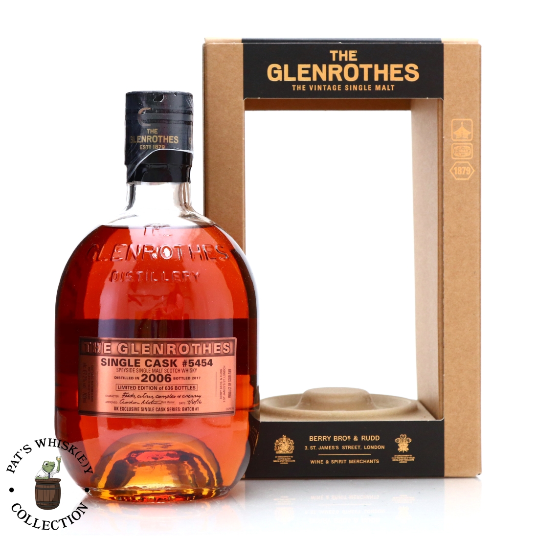 Glenrothes 2006 Single Cask #5454 / UK