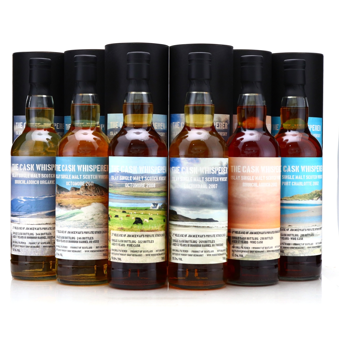 Cask Whisperer Islay Single Malts 6 x 70cl / 2nd Release