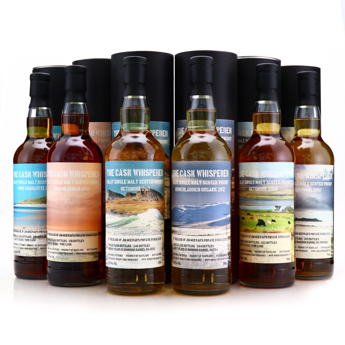 Bruichladdich Cask Whisperer Second Releases 6 x 70cl 