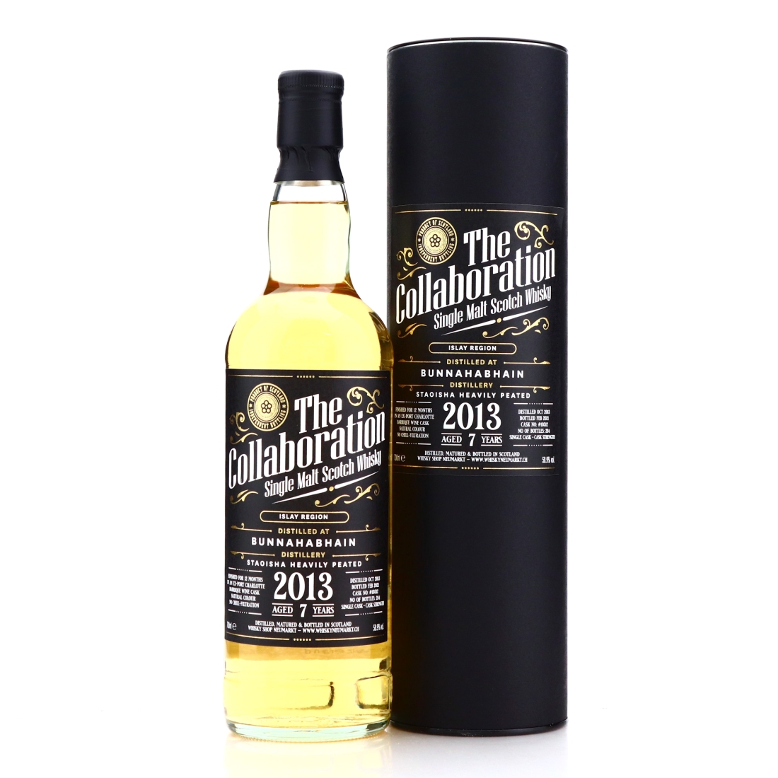 Bunnahabhain Staoisha 2013 The Collaboration 7 Year Old / Whisky Shop Neumarkt