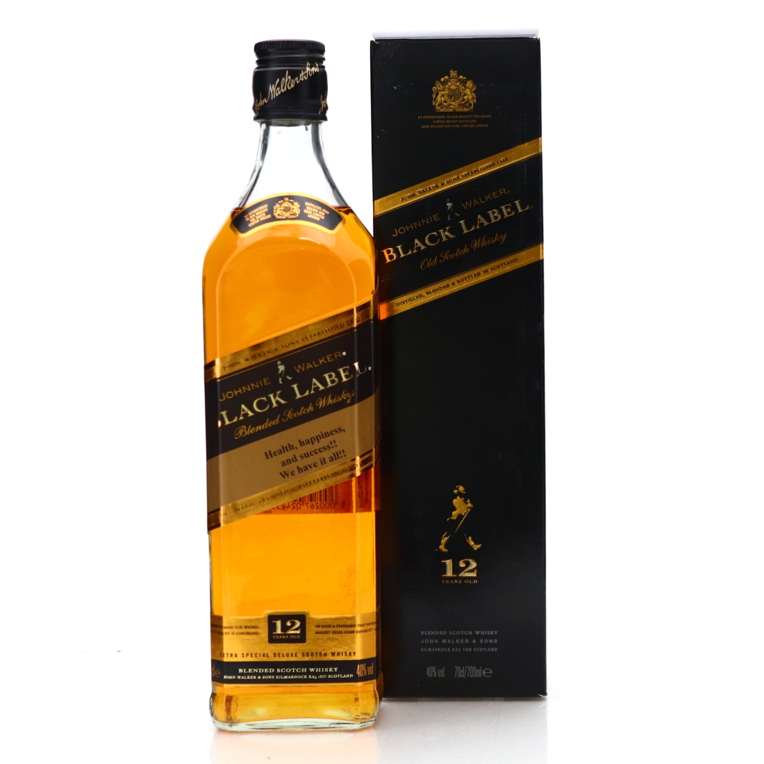 Johnnie Walker Black Label 12 Year Old  / Striding Man Society
