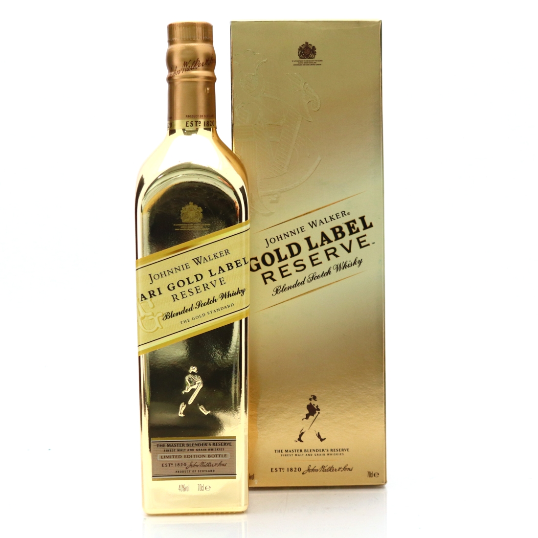 Johnnie Walker Gold Label Reserve Limited Edition / Striding Man Society