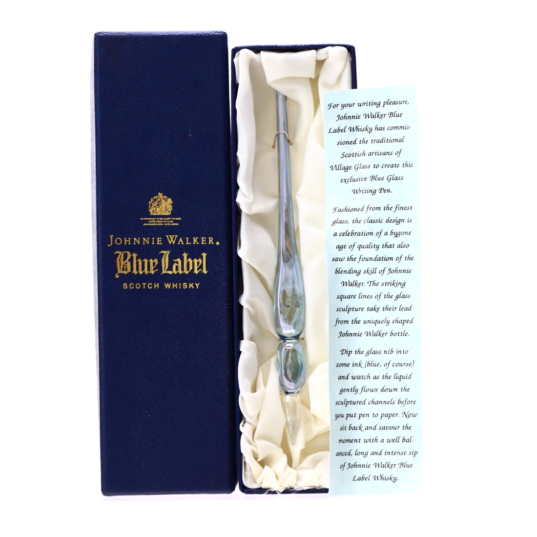Johnnie Walker Blue Label Glass Writing Pen