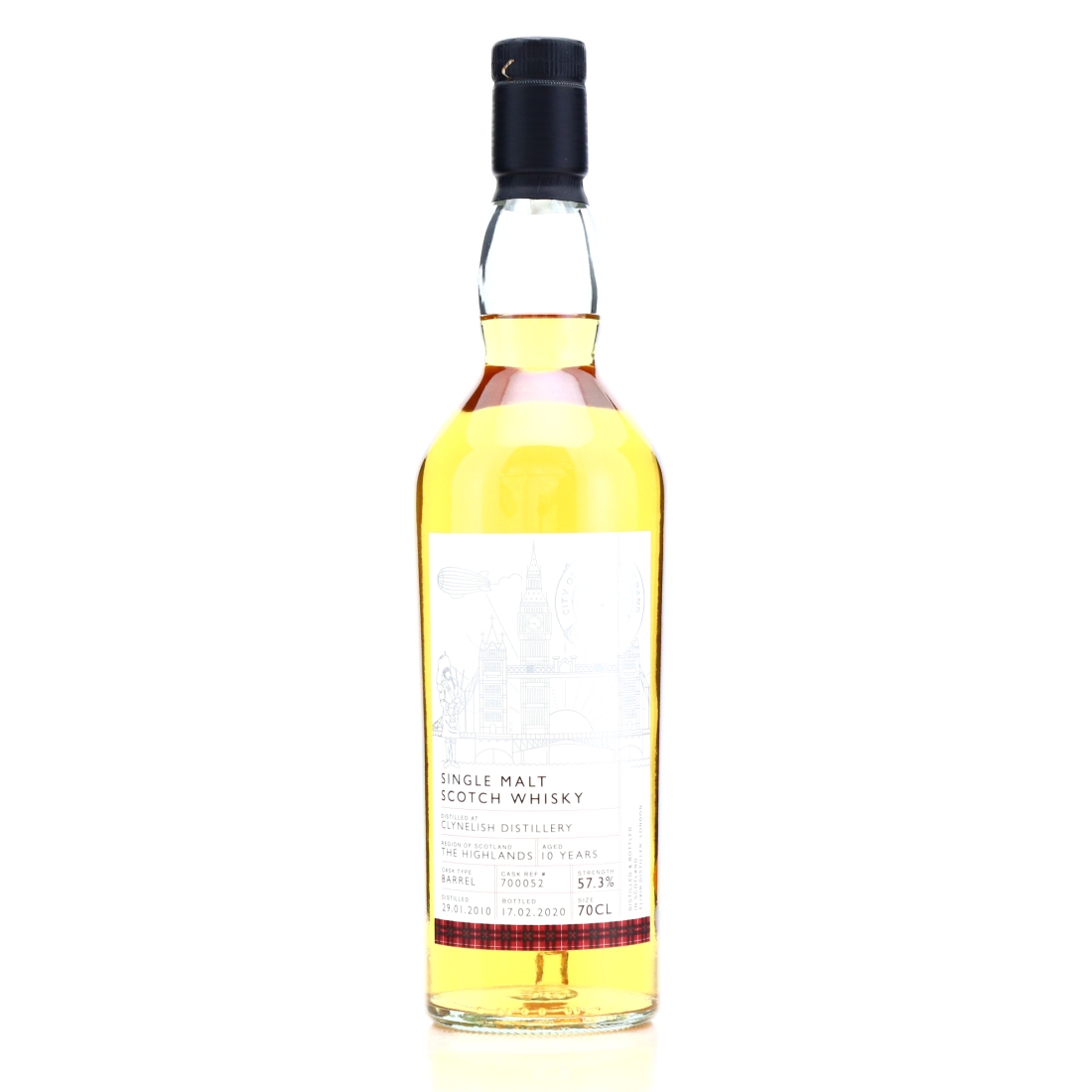 Clynelish 2010 Elixir Distillers 10 Year Old / City of London Pipe Band