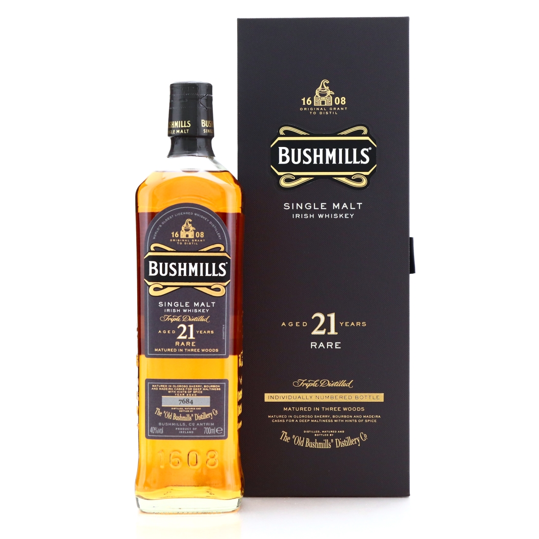 Bushmills 21 Year Old Three Wood 2020