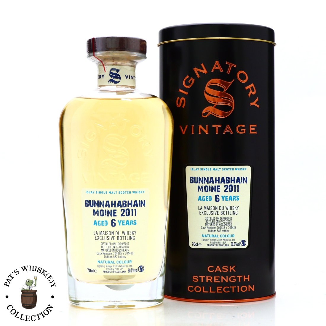 Bunnahabhain Moine 2011 Signatory Vintage 6 Year Old Cask Strength / LMDW