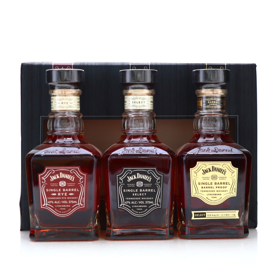 Jack Daniel's Single Barrel Select Gift Pack 3 x 37.5cl