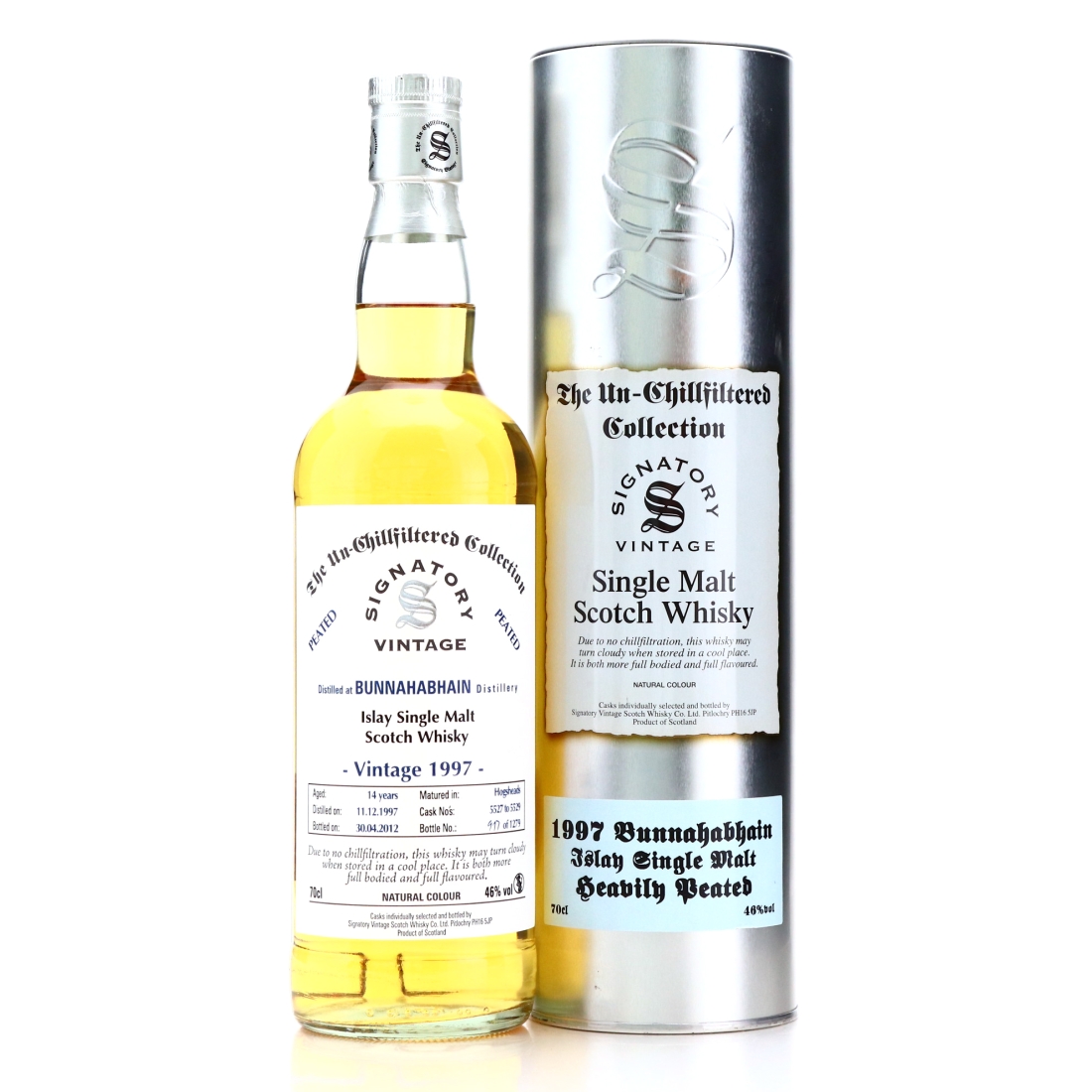 Bunnahabhain 1997 Signatory Vintage 14 Year Old