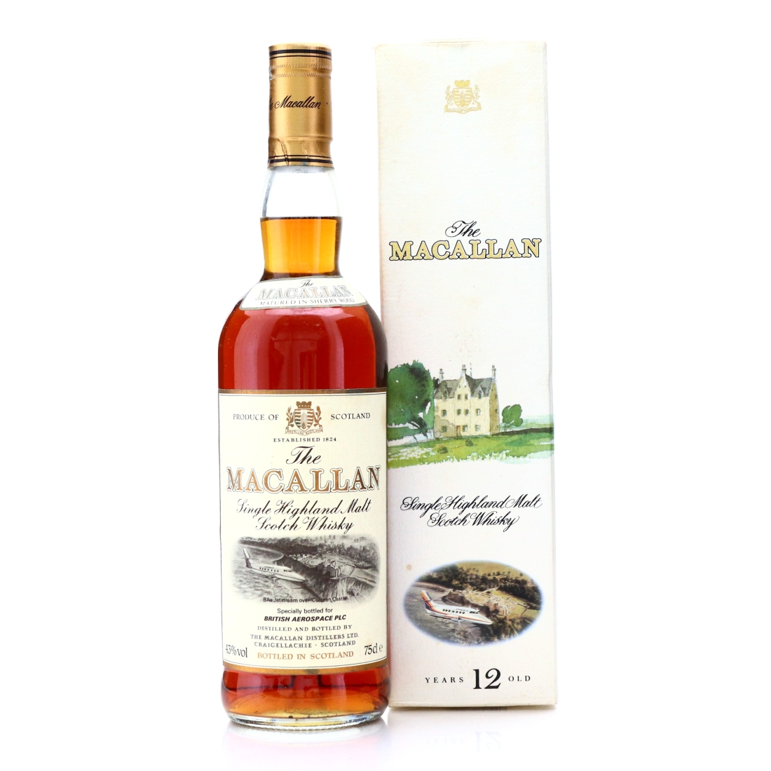 Macallan 12 Year Old British Aerospace / BAE Jetstream