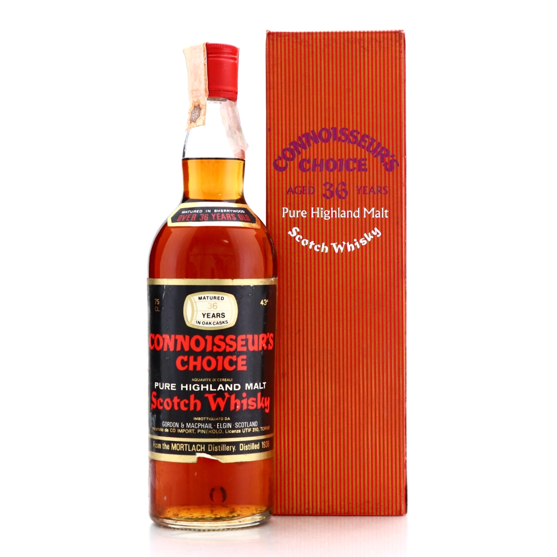 Mortlach 1936 Gordon and MacPhail 36 Year Old / Edward and Edward