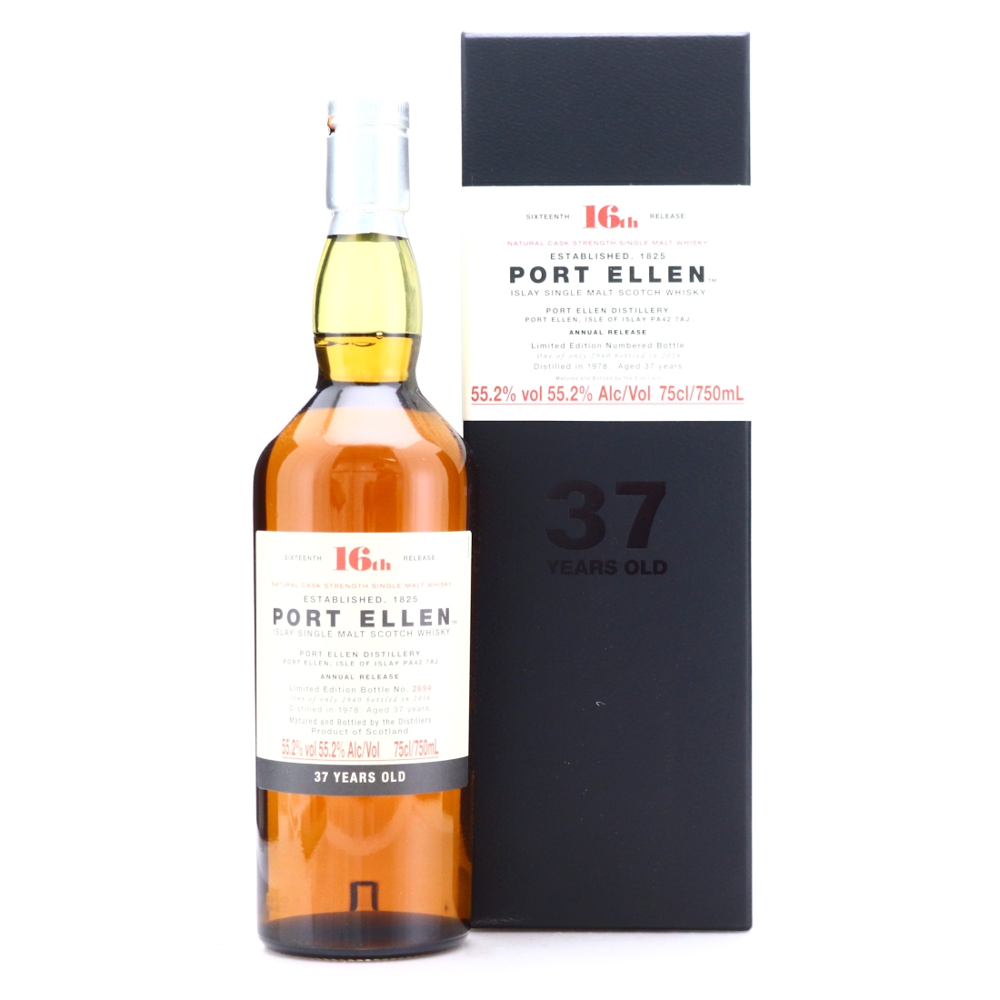 Port Ellen 1978 37 Year Old 16th Release 75cl / US Import