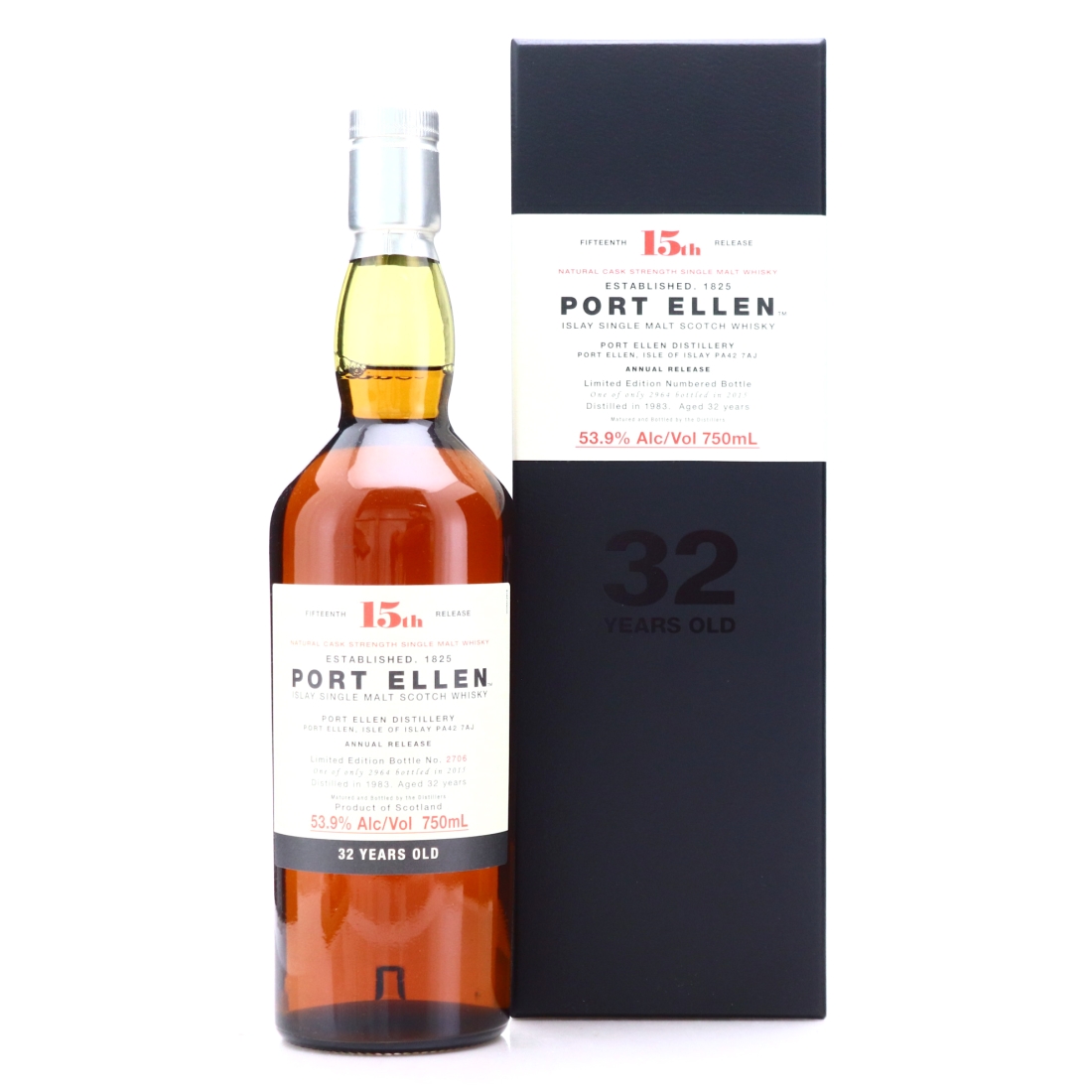 Port Ellen 1983 32 Year Old 15th Release 75cl / US Import