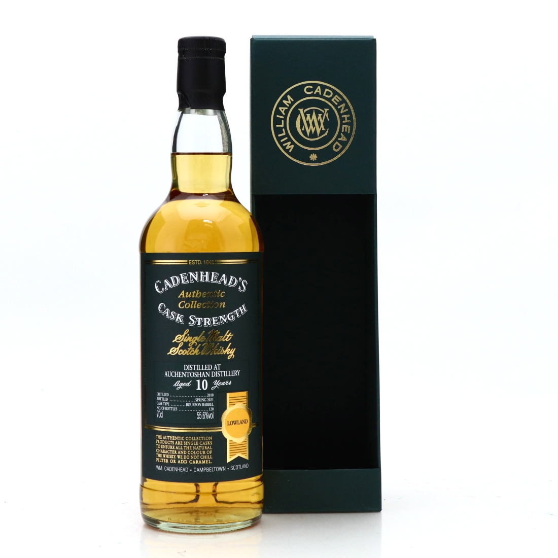 Auchentoshan 2010 Cadenhead's 10 Year Old