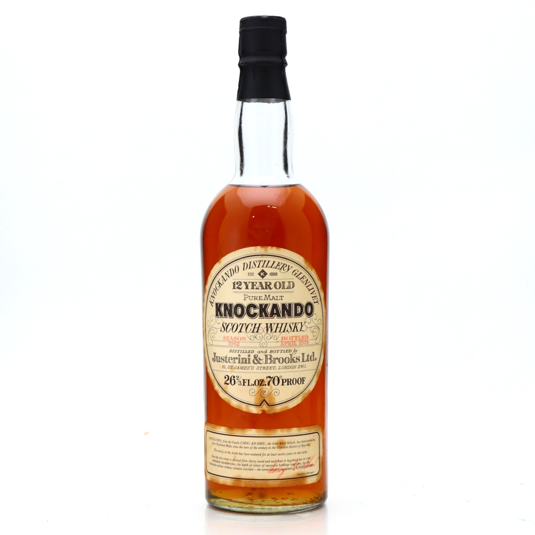 Knockando 1962 12 Year Old