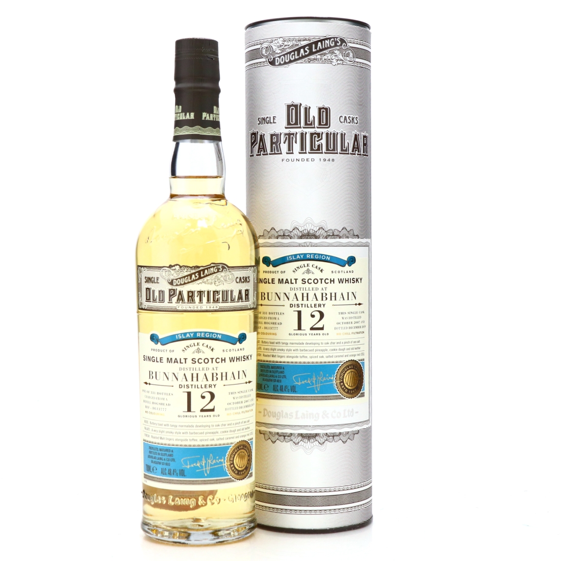 Bunnahabhain 2007 Douglas Laing 12 Year Old