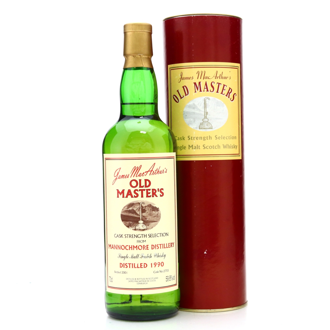 Mannochmore 1990 James MacArthur's Old Master's