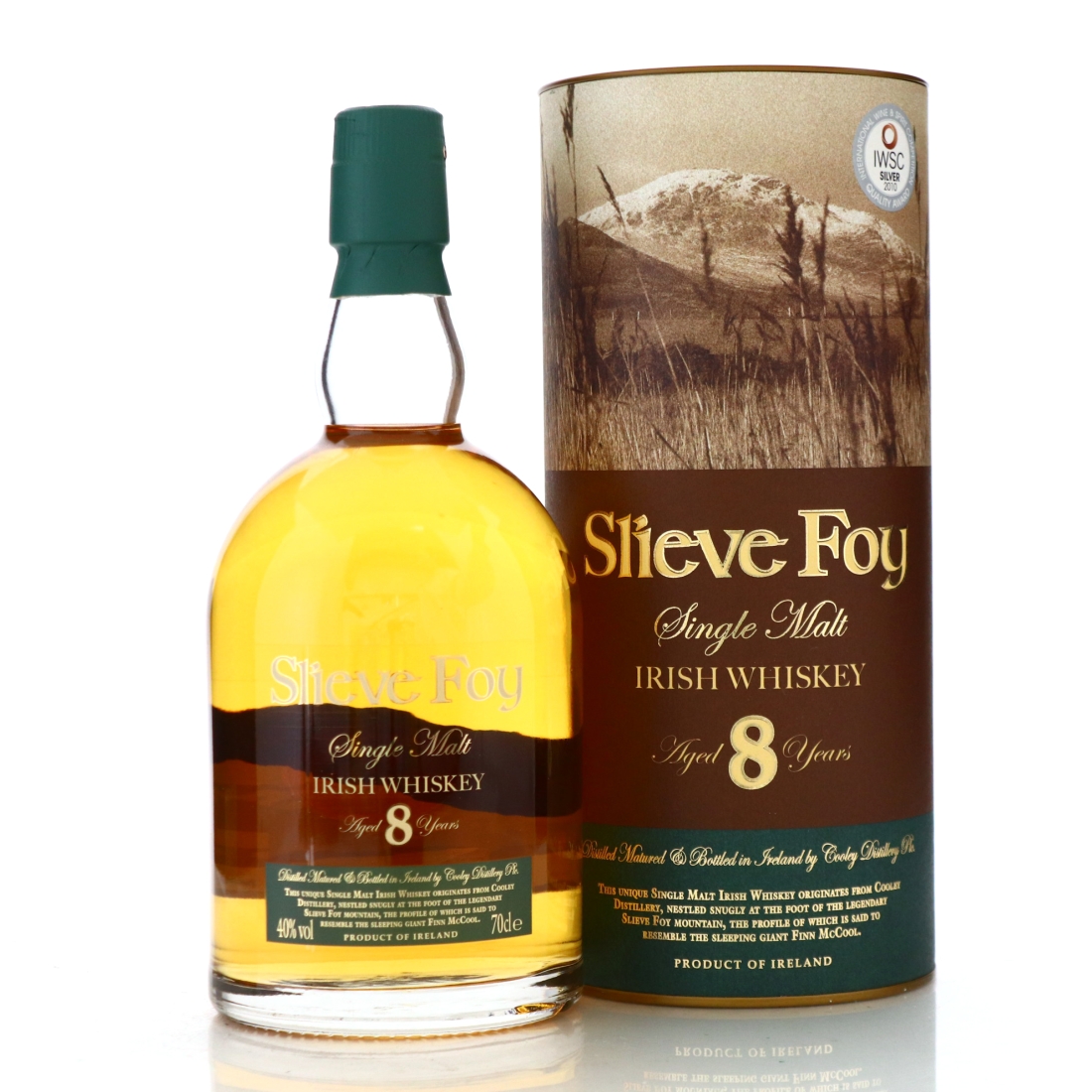 Cooley 8 Year Old Slieve Foy Irish Whiskey