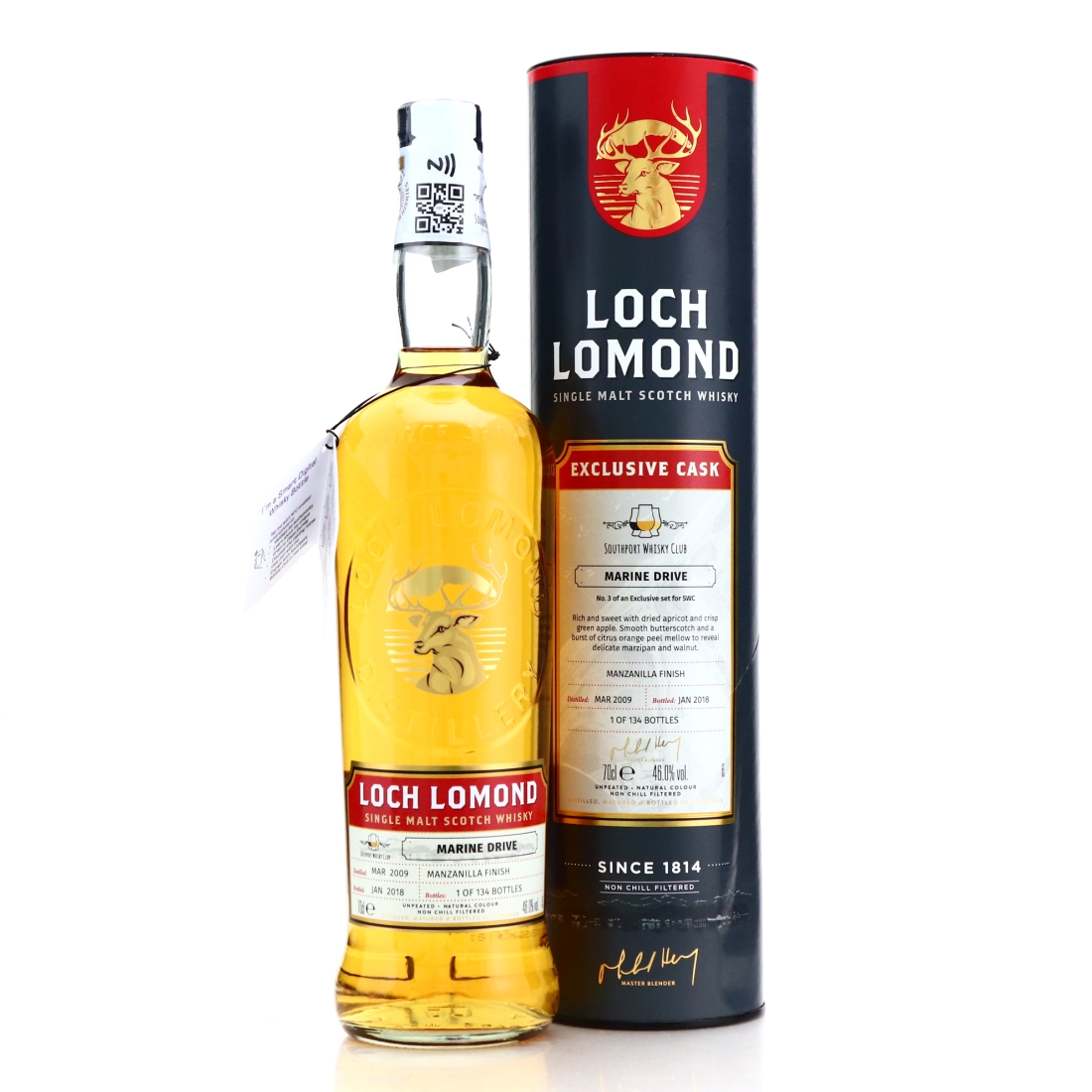 Loch Lomond 2009 Year Old Manzanilla Finish / Marine Drive