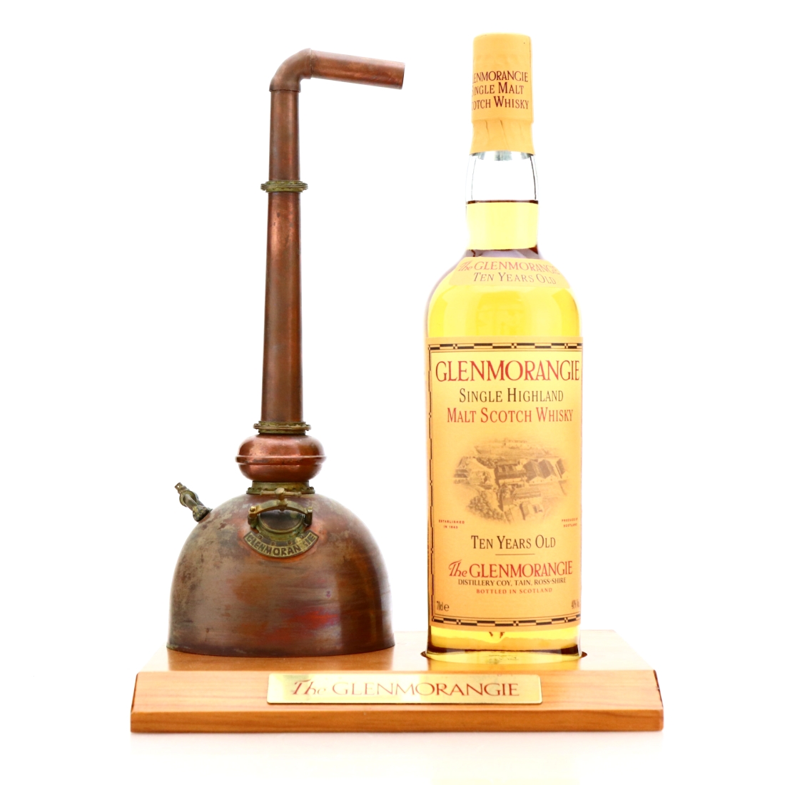 Glenmorangie 10 Year Old 2000s with Still Plinth
