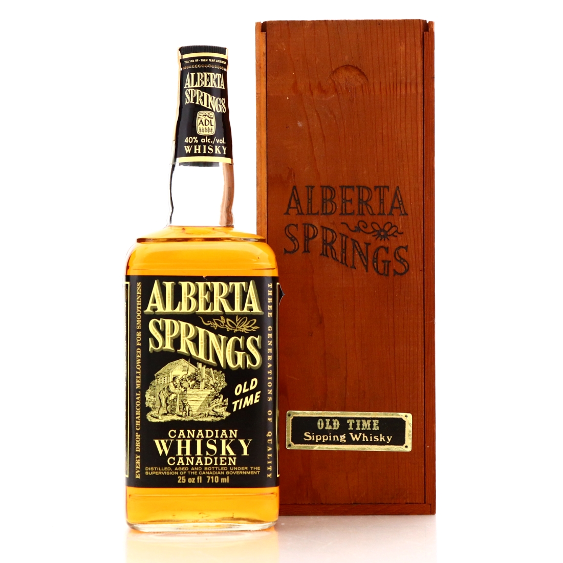 Alberta Springs 1969 Old Time Canadian Whisky