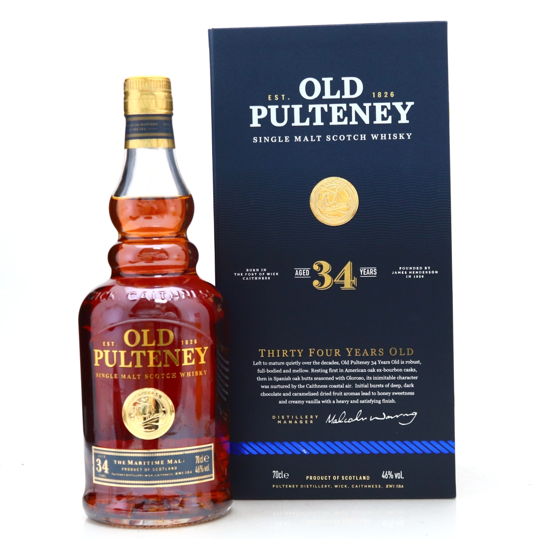 Old Pulteney 34 Year Old