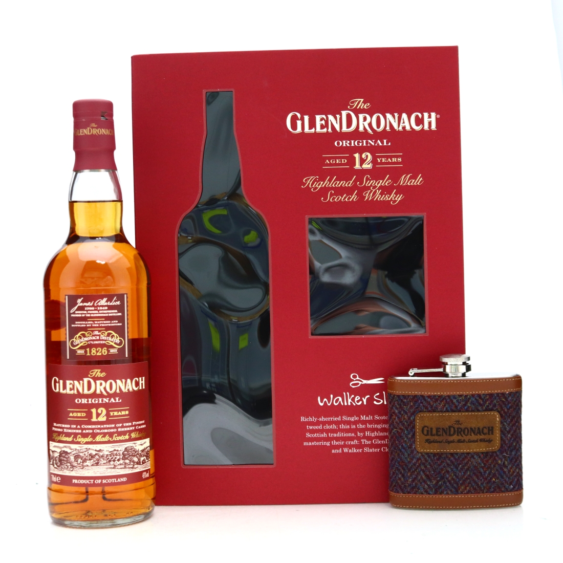 Glendronach 12 Year Old Original Gift Pack / Walker Slater
