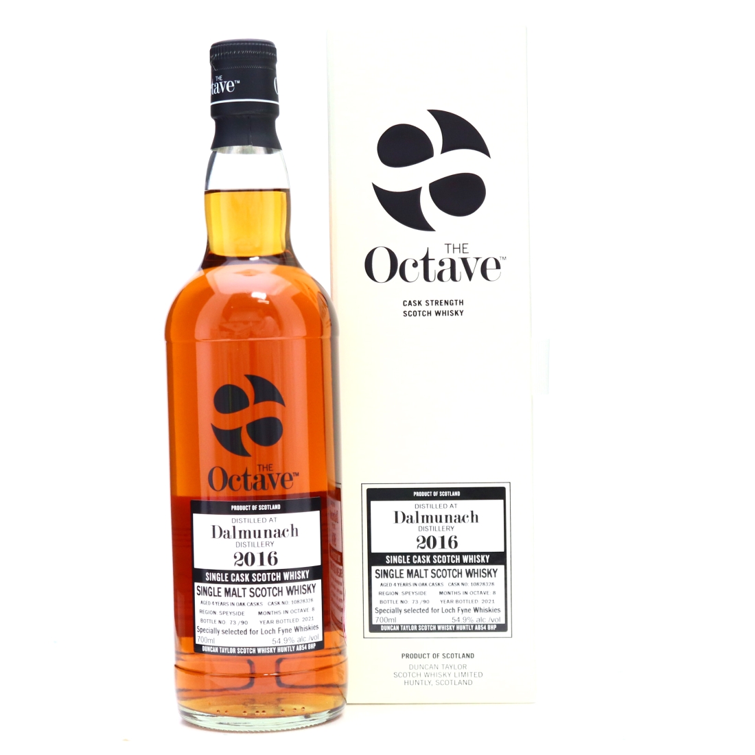 Dalmunach 2016 Duncan Taylor 4 Year Old The Octave / Loch Fyne Whiskies