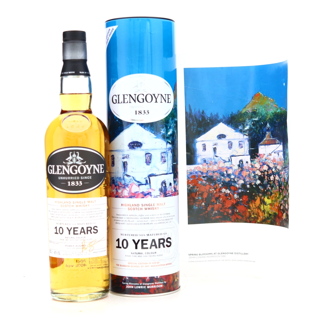 Glengoyne 10 Year Old / Glasgow School of Art Mackintosh Appeal / Spring