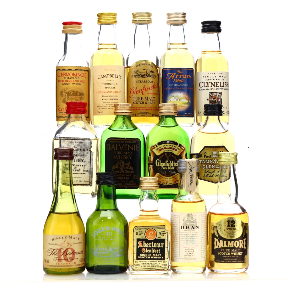 Single Malt Miniature x 14