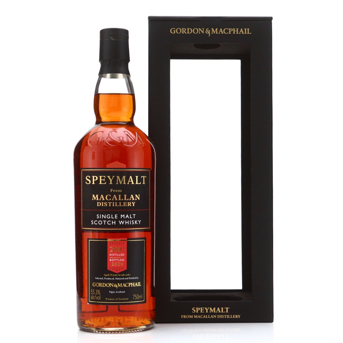 Macallan 2001 Gordon and MacPhail 19 Year Old Speymalt 75cl / US Import