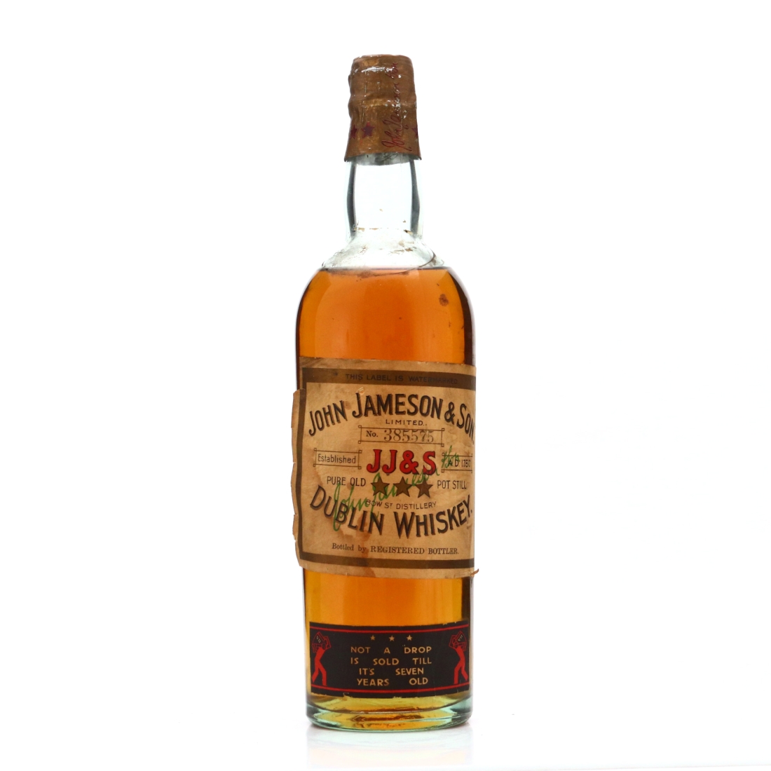 John Jameson and Son 3 Star 1910s