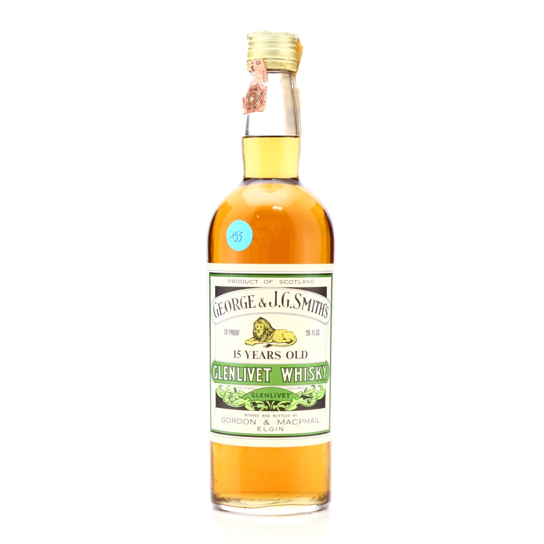Glenlivet 15 Year Old Gordon and MacPhail 1960s / Giaccone Selection