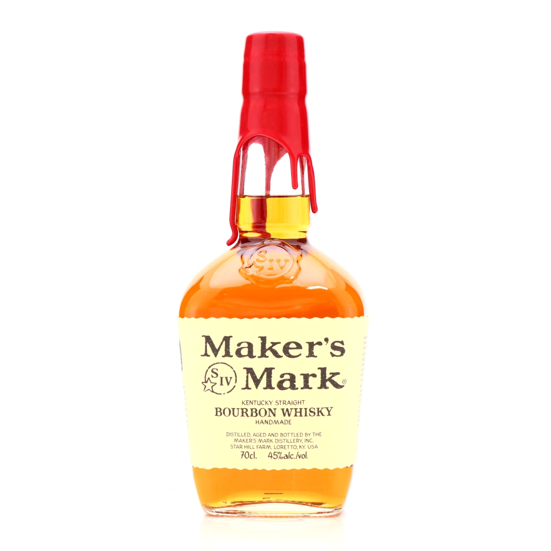 Maker's Mark Kentucky Straight Bourbon 70cl with Bottle Jumper
