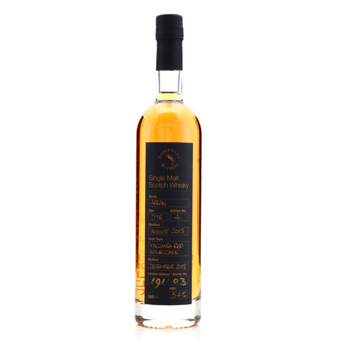Arran 2013 Fisherman's Retreat 5 Year Old 50cl / Edition No.4