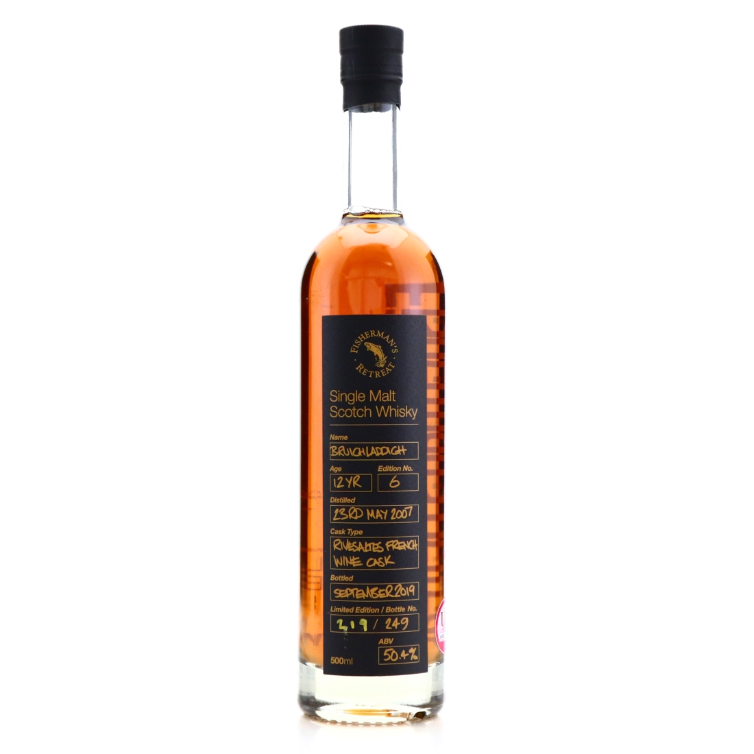 Bruichladdich 2007 Fisherman's Retreat 12 Year Old 50cl / Edition No.6