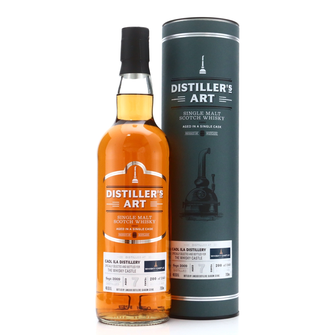 Caol Ila 2009 Distiller's Art 7 Year Old / The Whisky Castle